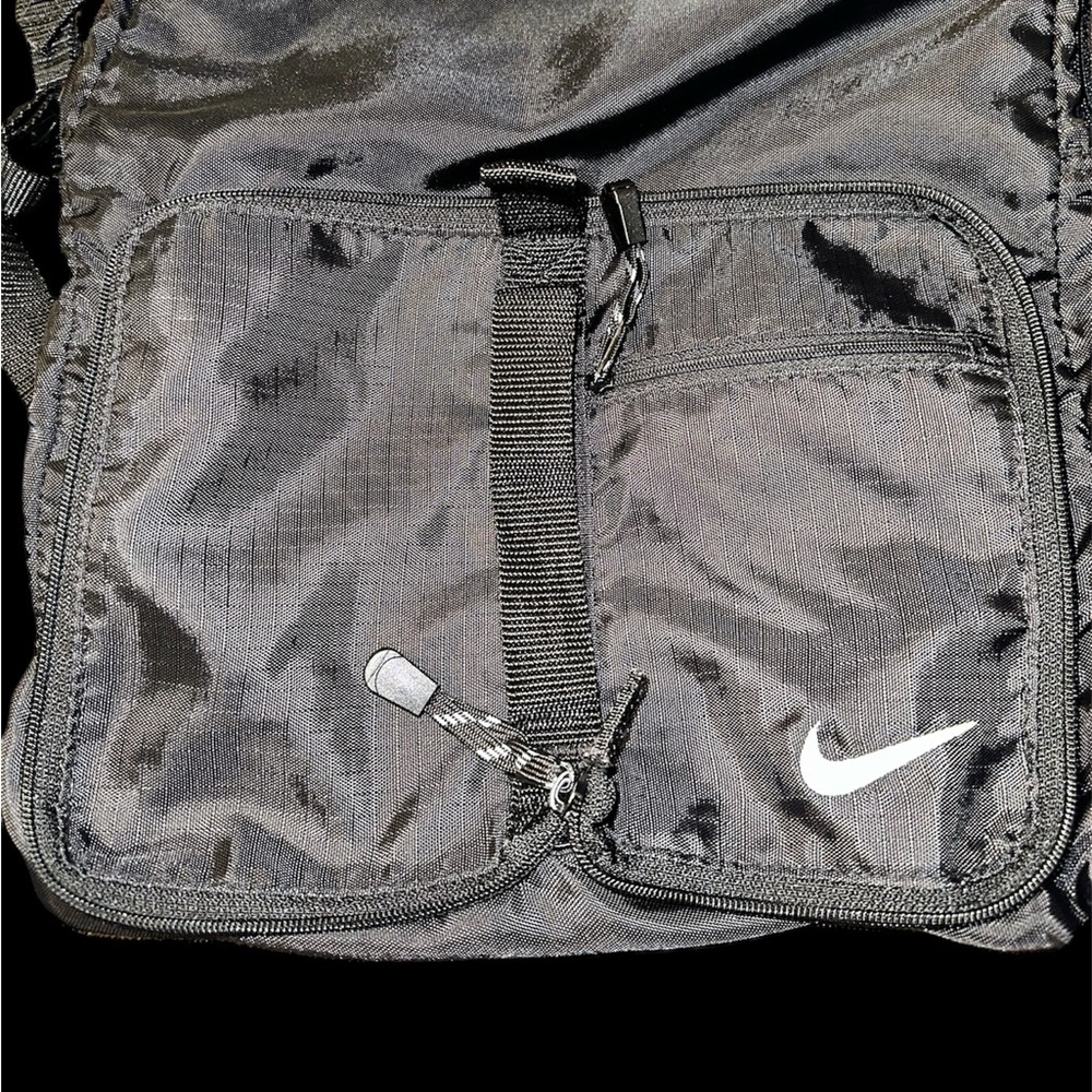 Nike Black Nylon Contractable Backpack - image 3
